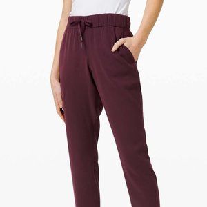 Lululemon burgundy joggers